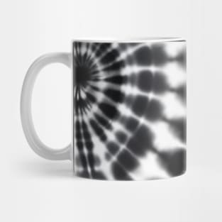 AI tie dye, black and white Mug